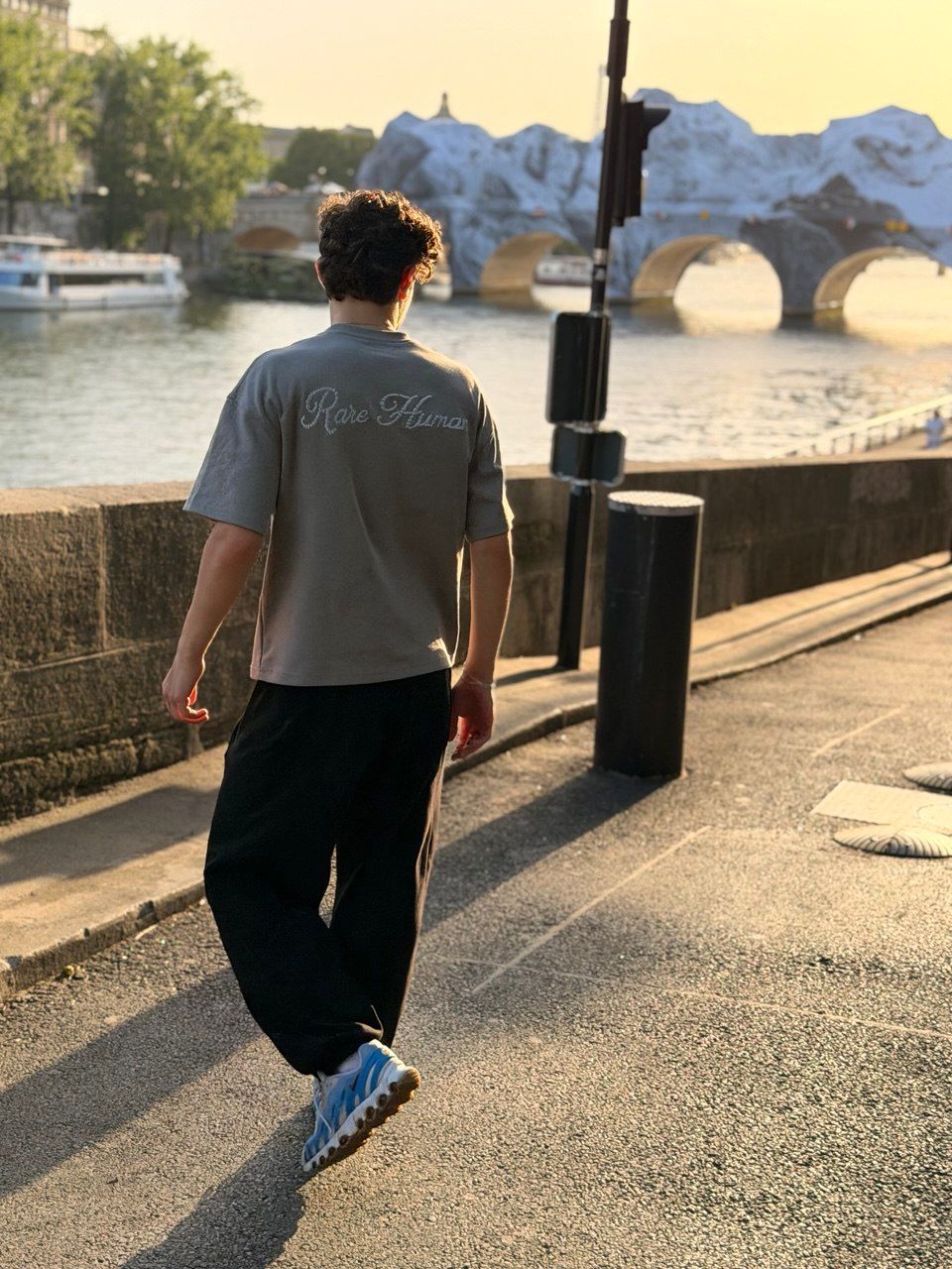"Rare Human" Oversized Statement Tee